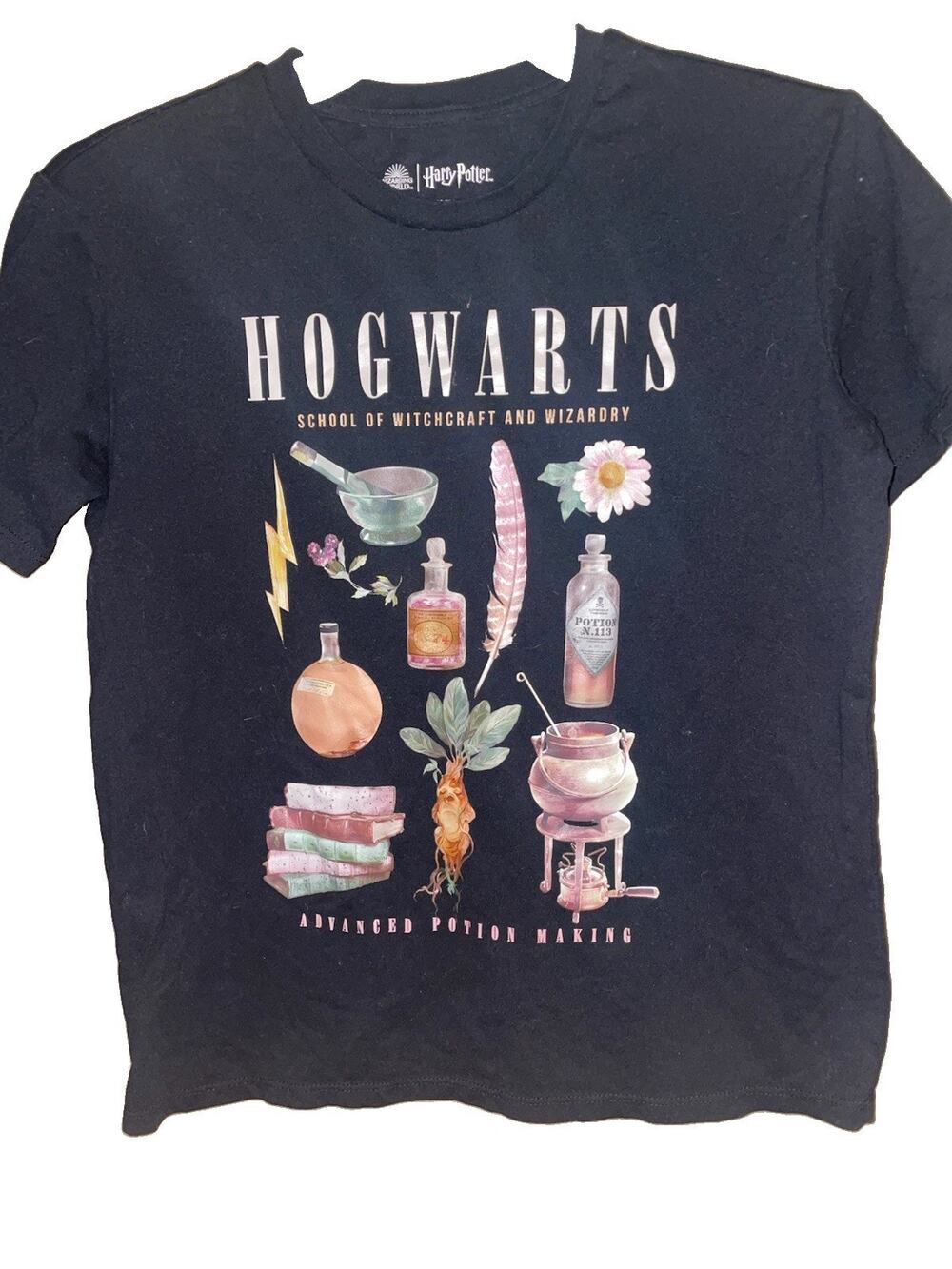 Wizarding World Harry Potter Hogwarts Advanced Potion Making Graphic T-Shirt S